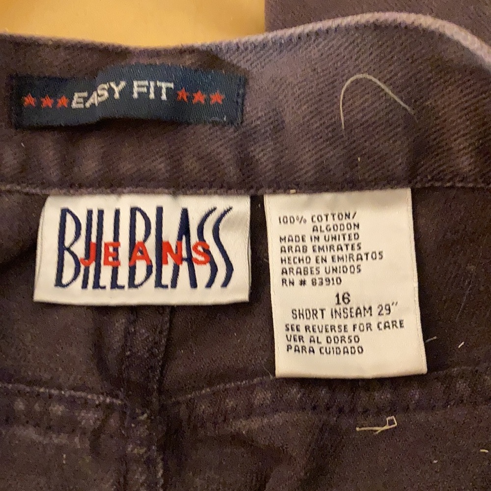 Purplish Brown Bill Blass Easy Fit Jeans - Picture 2 of 6